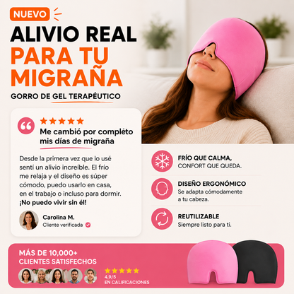 Gorro para Migrañas y Dolores de Cabeza