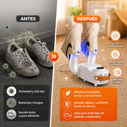 Secador y Desodorizador UV para Zapatos