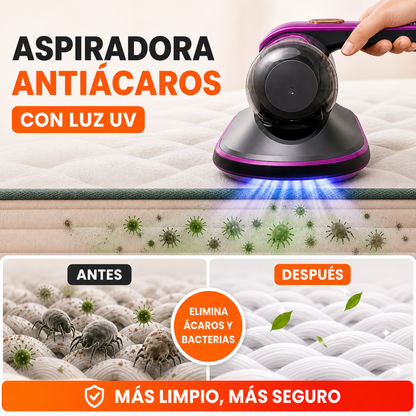 Aspiradora UV – Elimina Ácaros y Bacterias