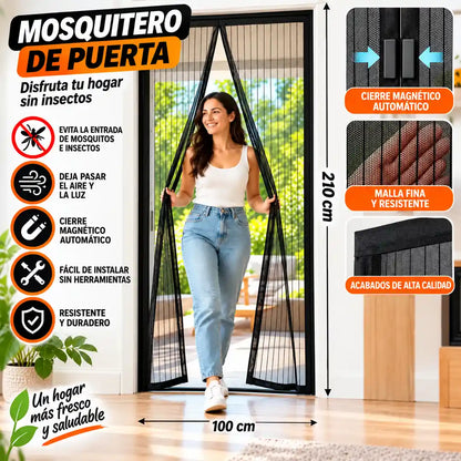 Cortina Magnética para Puerta - para el Hogar