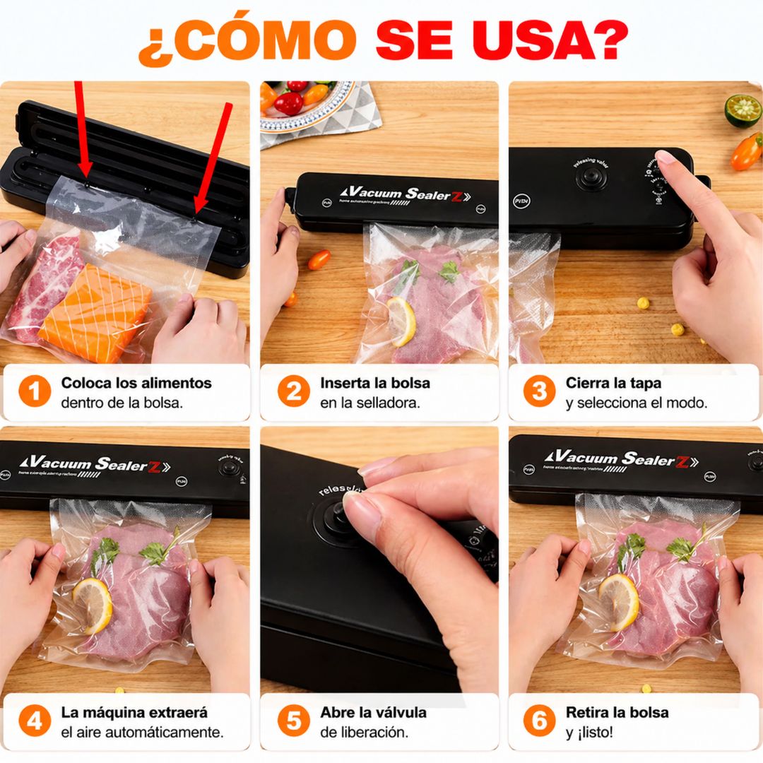Vacuum Sealer Z Sellado al Vacio
