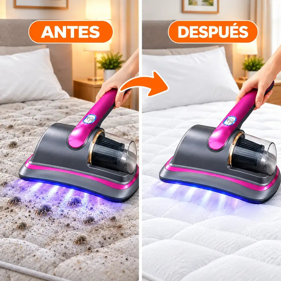Aspiradora Antiácaros UV – Limpieza Profunda