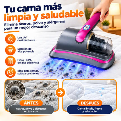 Aspiradora Antiácaros UV – Limpieza Profunda